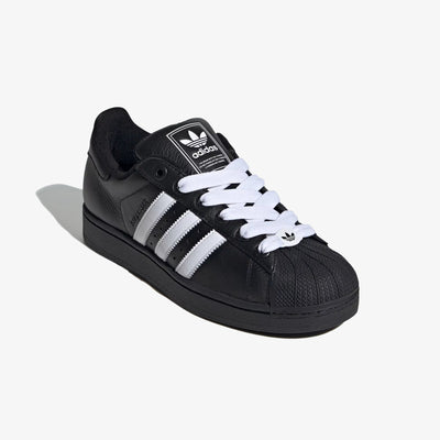 Adidas Originals | SUPERSTAR II { CLOUD BLACK/CLOUD WHITE
