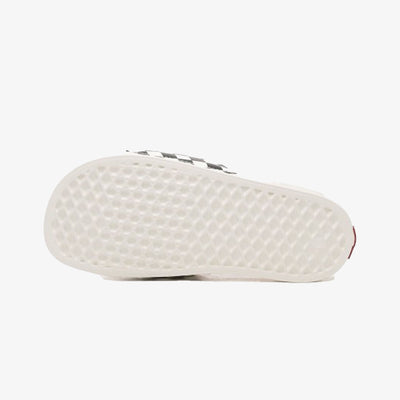 VANS | SLIDE-ON { BLACK/WHTIE