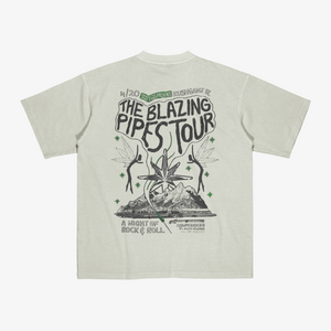 Superkicks | MJ & THE BUDS 'CONCERT TEE { SMOKE GREEN