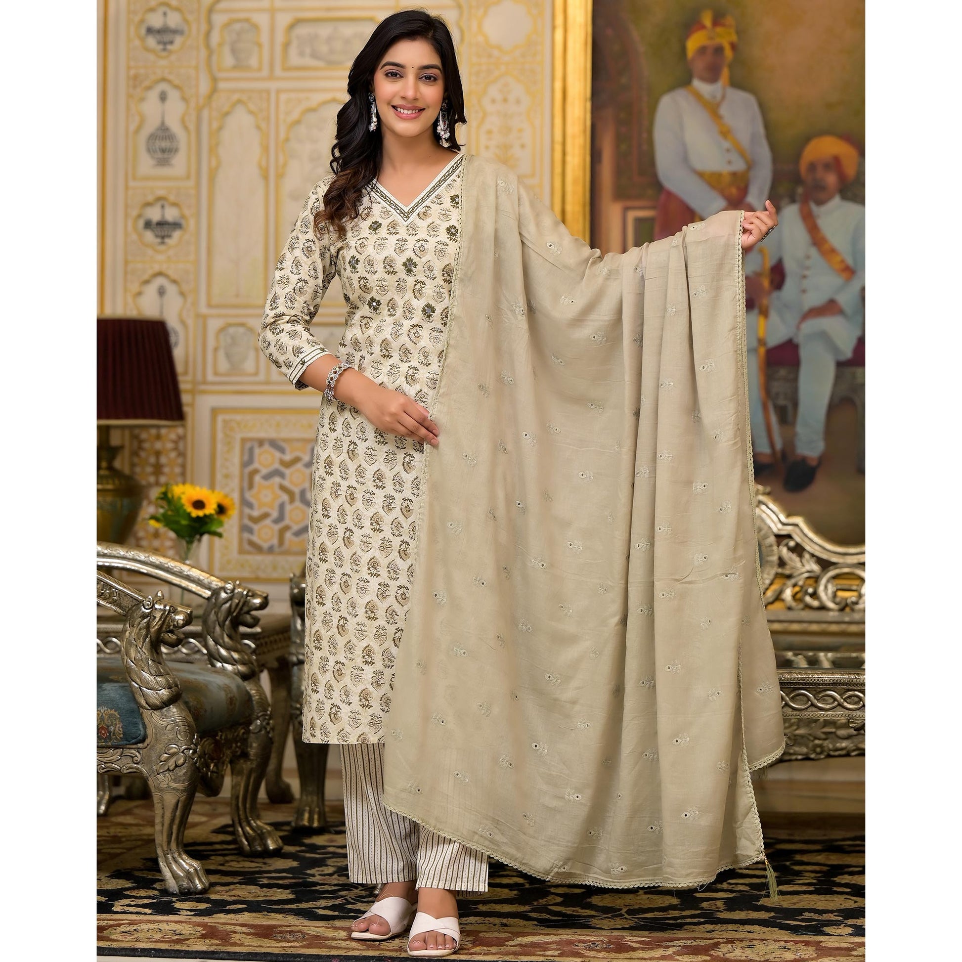 green-floral-printed-pure-cotton-straight-salwar-suit-1