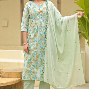 green-floral-printed-pure-cotton-salwar-suit-with-handwork