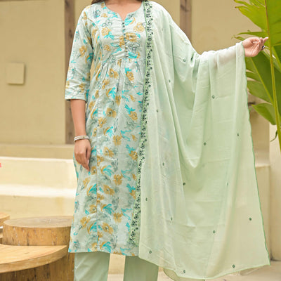green-floral-printed-pure-cotton-salwar-suit-with-handwork