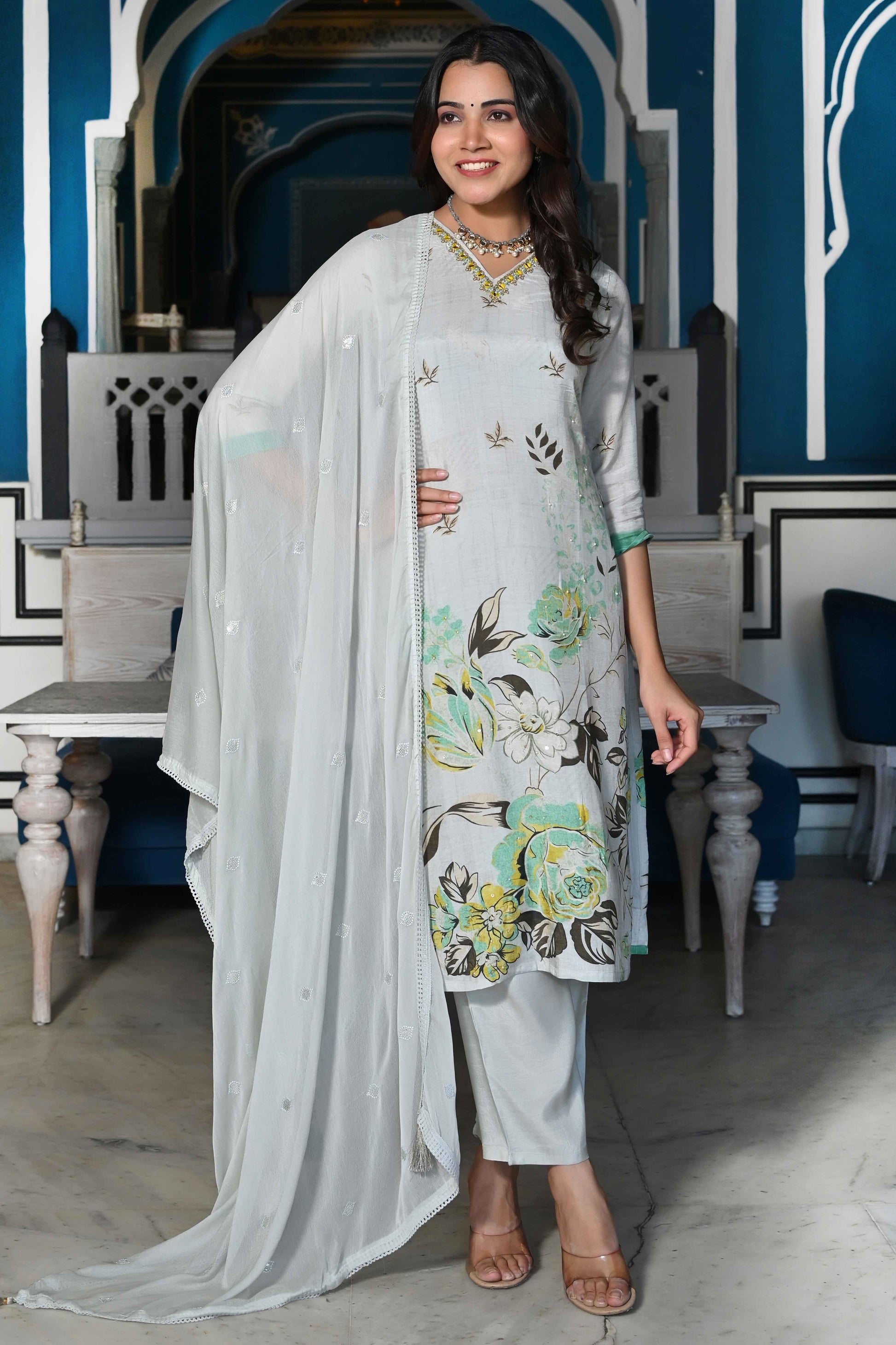 grey-floral-with-beads-work-printed-muslin-salwar-suit
