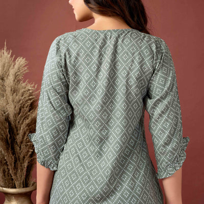 grey-bandhani-printed-pure-cotton-top