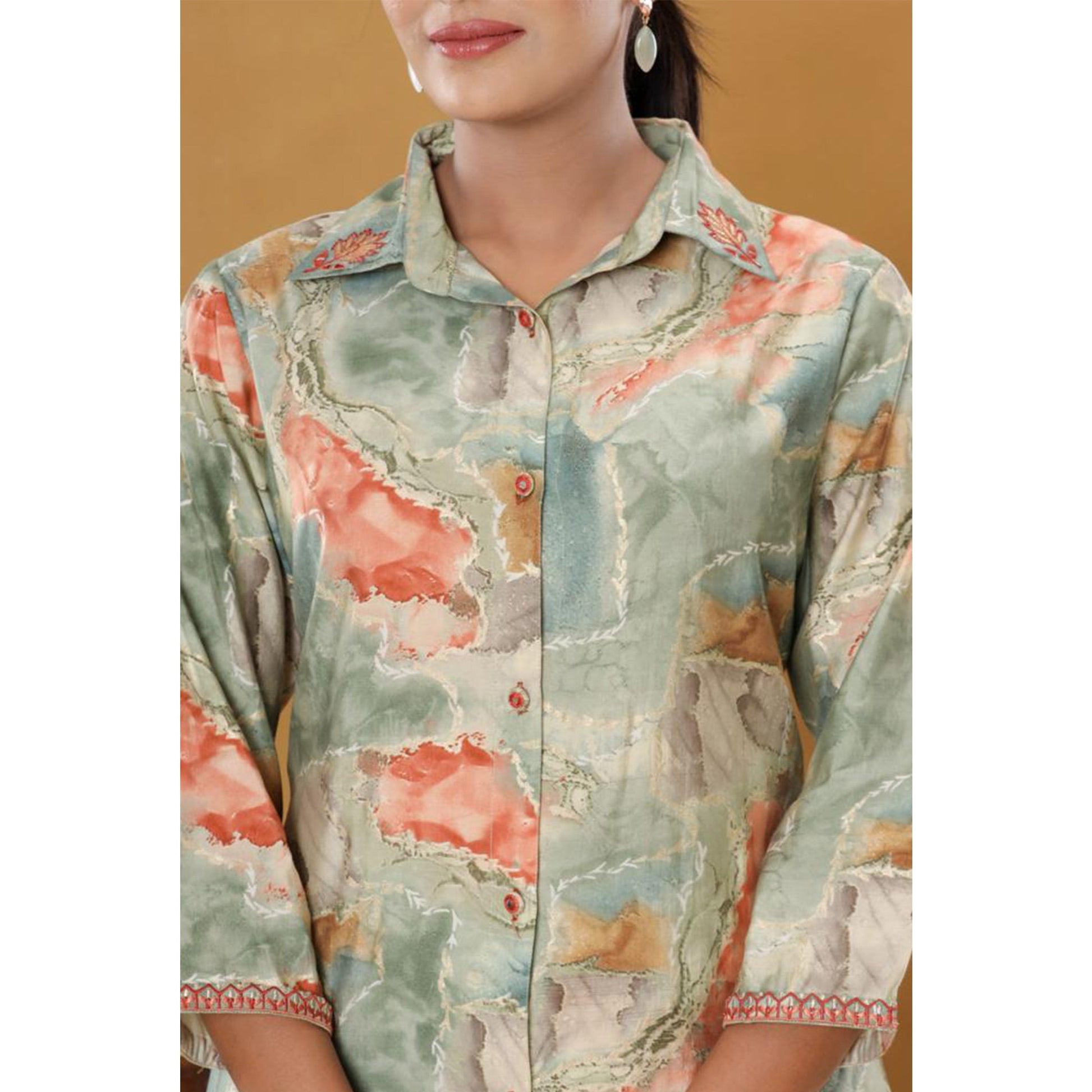 green-printed-muslin-co-ord-set