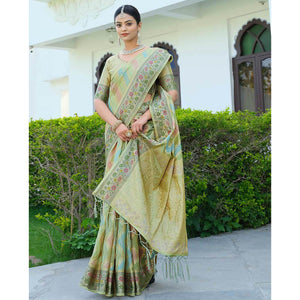 green-woven-organza-saree-with-tassels-25