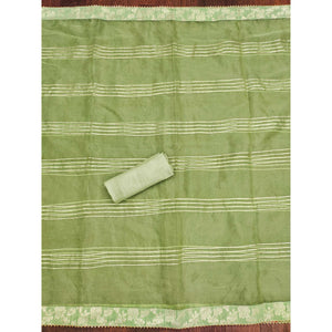 green-woven-with-handwork-jacquard-dress-material-1