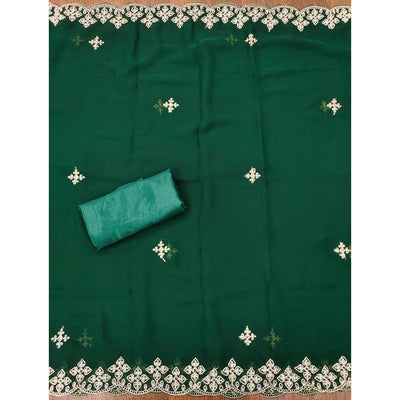 green-floral-embroidered-georgeette-dress-material