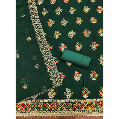 green-floral-embroidered-georgette-dress-material-10