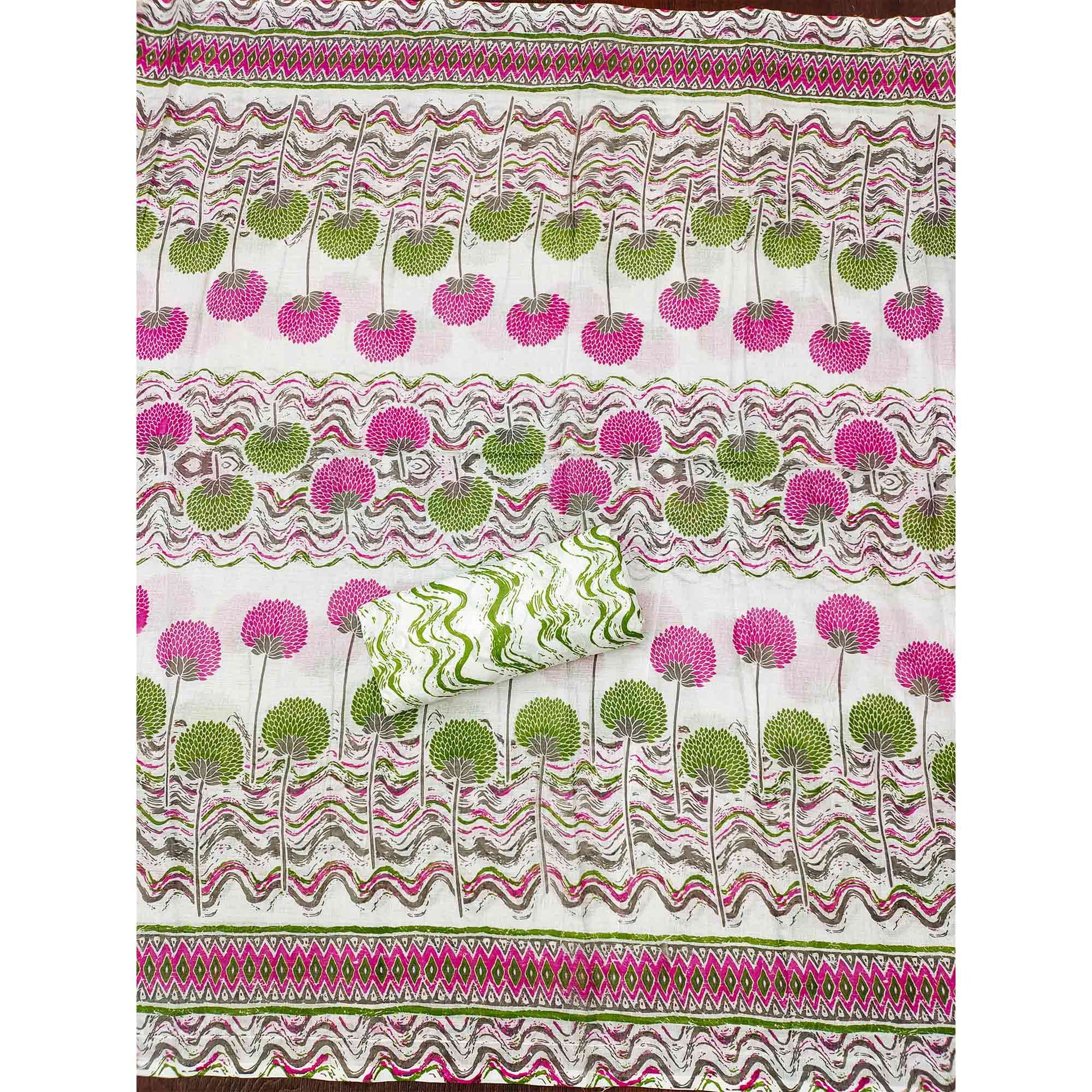 green-pink-floral-printed-with-embroidered-cotton-blend-dress-material