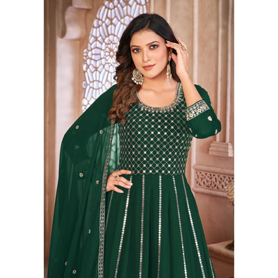 green-floral-sequins-embroidered-georgette-semi-stitched-anarkali-suit-1