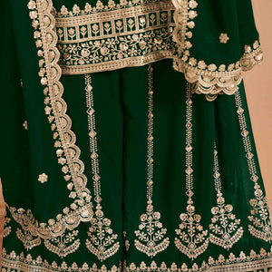 green-floral-embroidery-georgette-semi-stitched-palazzo-suit