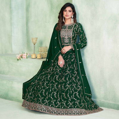 green-embroidered-georgette-semi-stitched-anarkali-suit