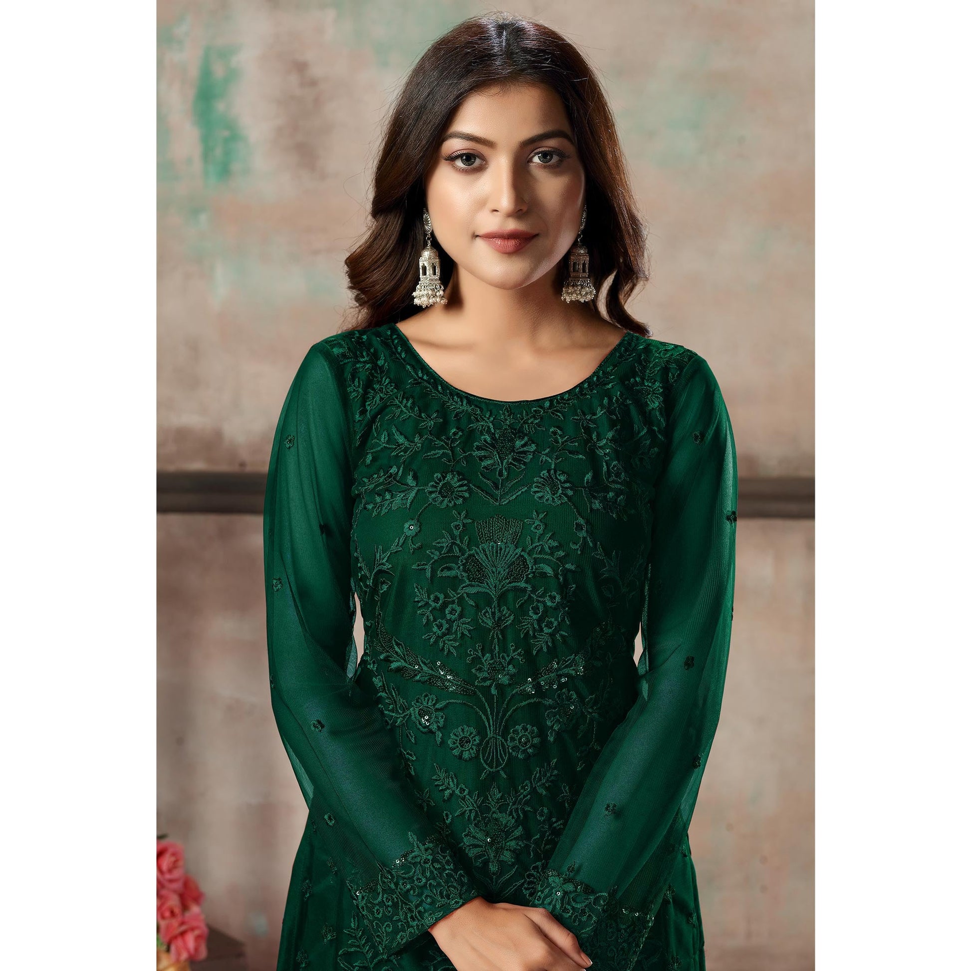 green-floral-embroidered-net-suit-2