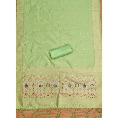 green-zari-weaving-soft-banarasi-silk-dress-material