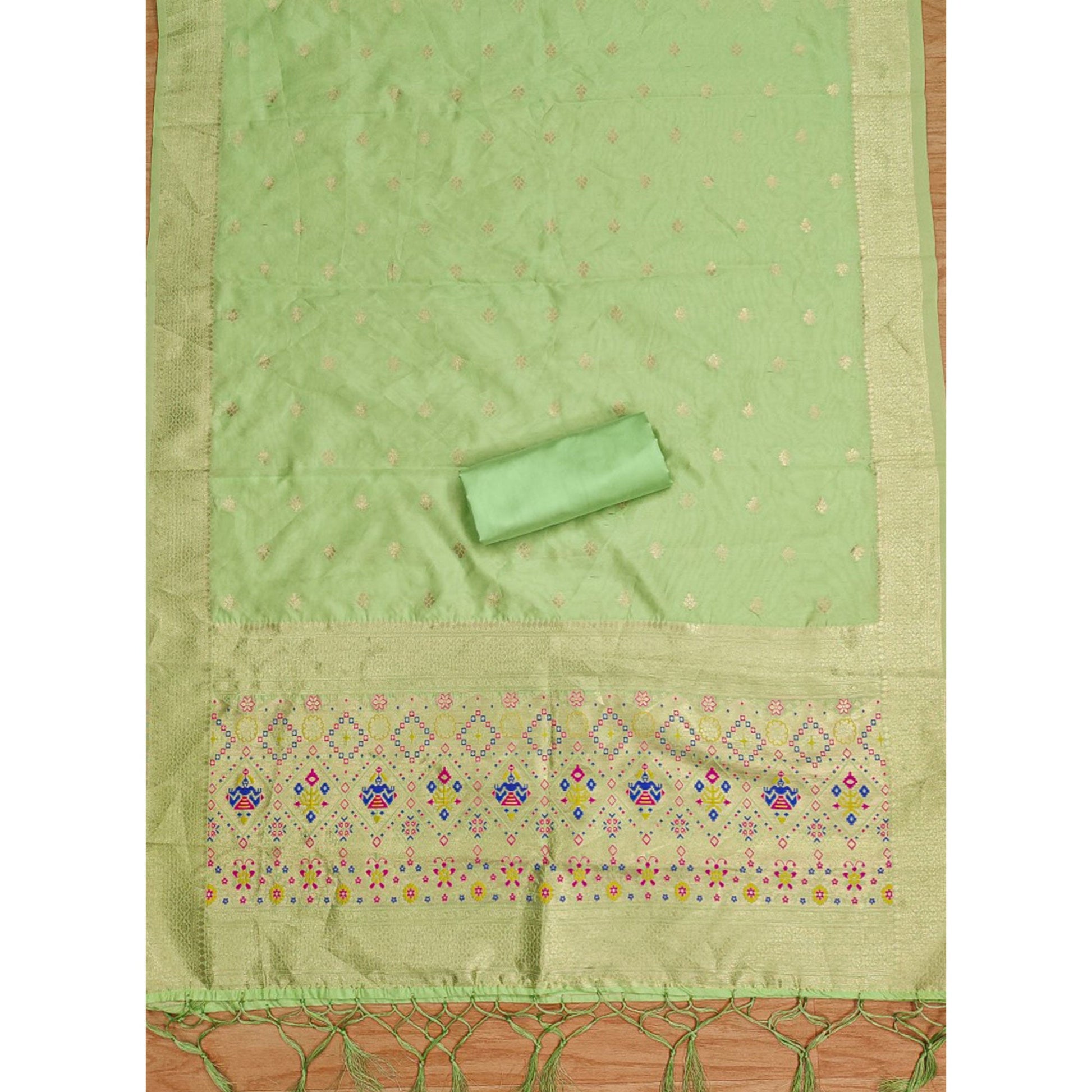 green-zari-weaving-soft-banarasi-silk-dress-material