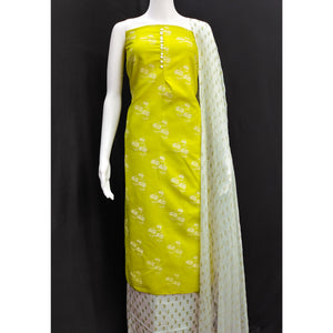 green-cotton-blend-floral-printed-dress-material