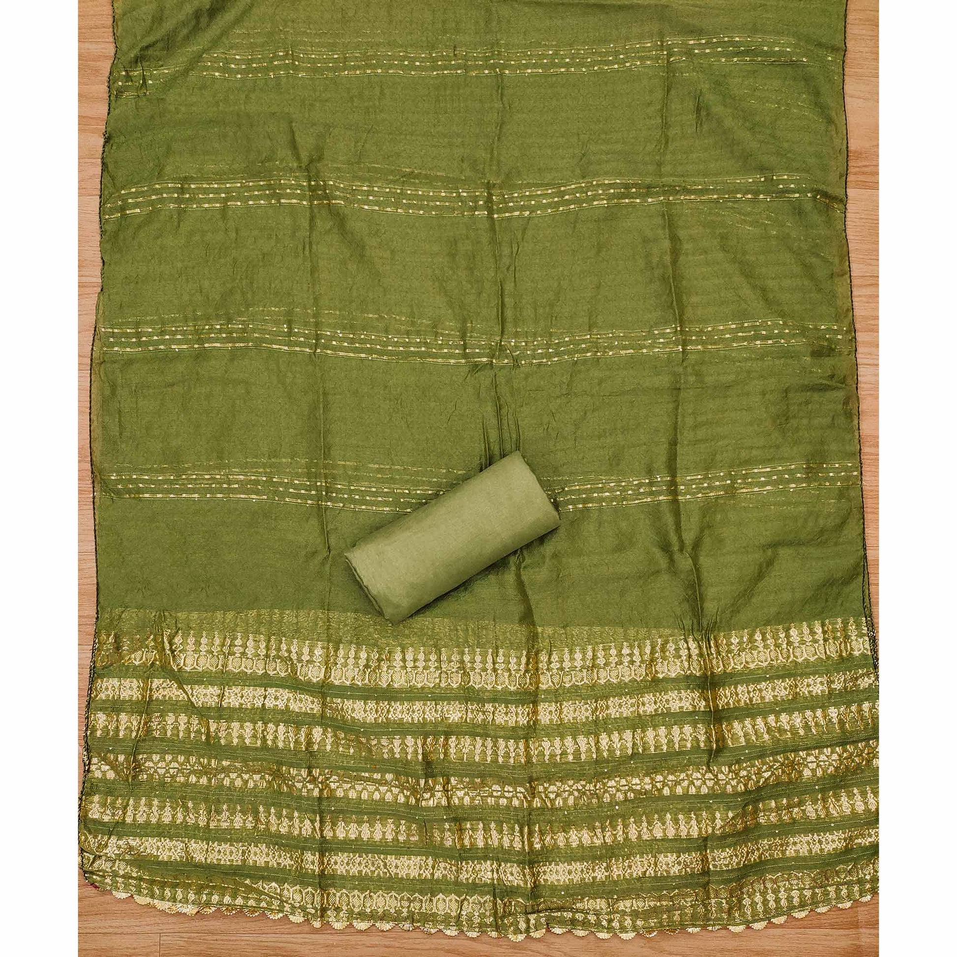 green-floral-foil-printed-with-handwork-modal-cotton-silk-dress-material