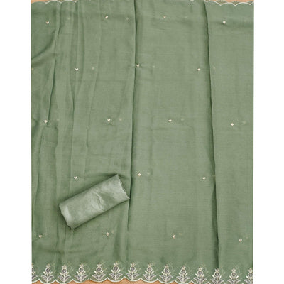 green-floral-sequins-embroidered-georgette-dress-material-13