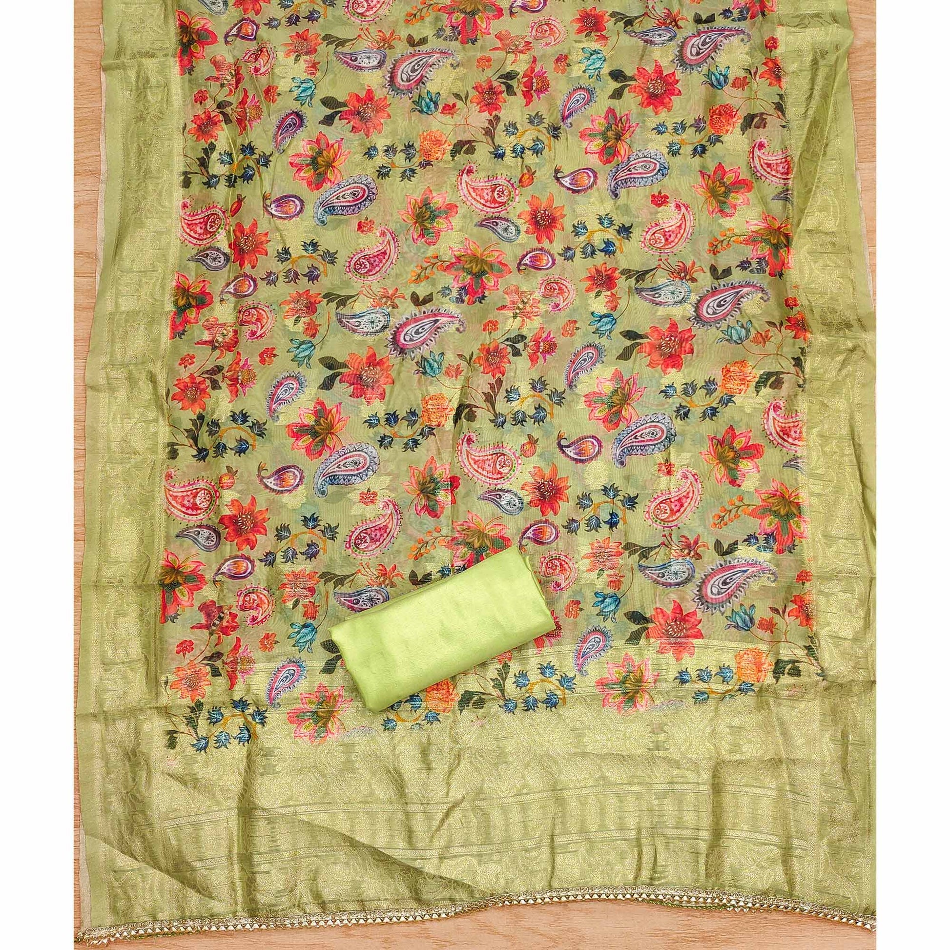 green-floral-embroidered-roman-cottom-silk-dress-material