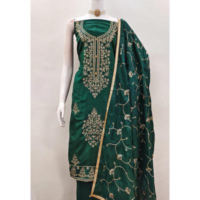 green-floral-embroidered-art-silk-dress-material-7