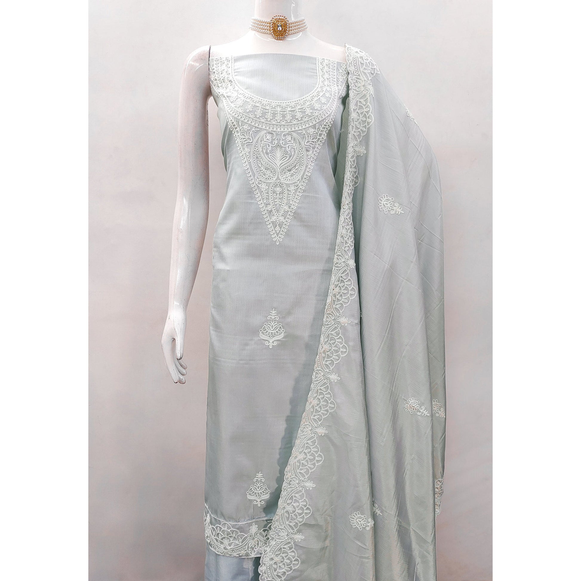 grey-paisley-floral-embroidered-art-silk-dress-material
