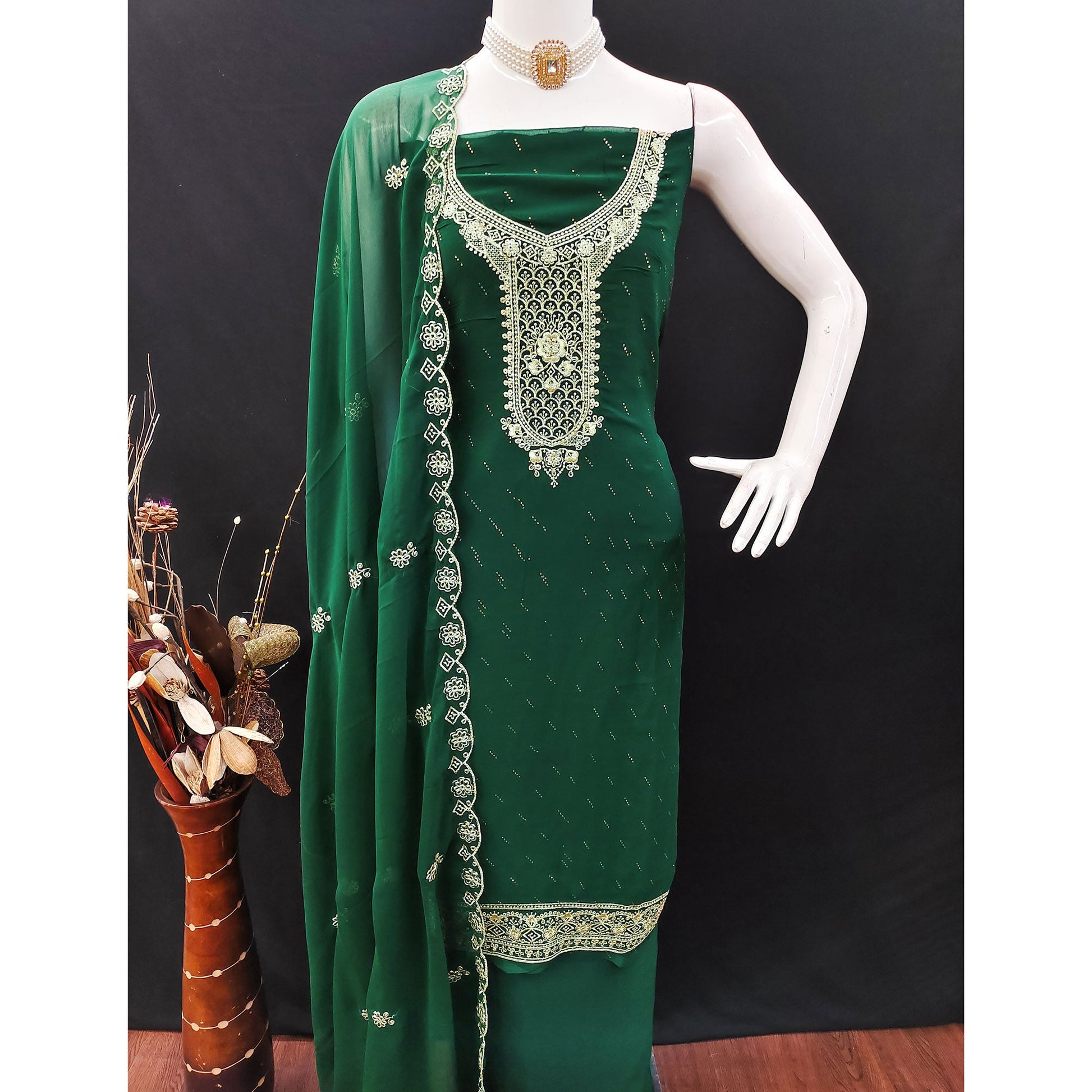 green-floral-embroidered-with-swarovski-work-georgette-dress-material-2