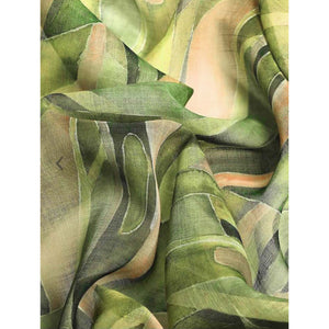 green-abstract-digital-printed-linen-saree-with-zari-border-1