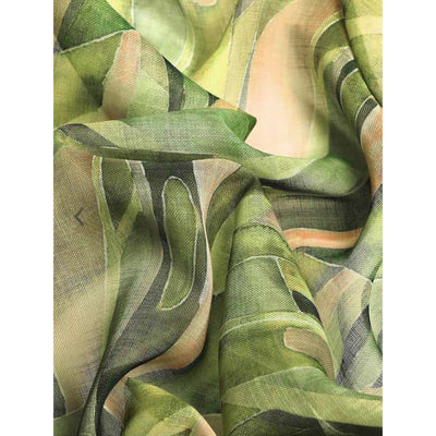 green-abstract-digital-printed-linen-saree-with-zari-border-1