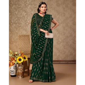 green-foil-printed-chiffon-saree-with-lace-border-6