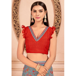 grey-floral-printed-chiffon-saree-with-lace-border-3