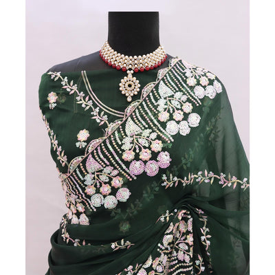 green-sequins-embroidered-chiffon-saree-3