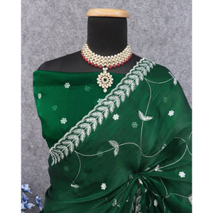 green-sequins-embroidered-chiffon-silk-saree-1