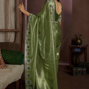 green-floral-sequins-with-zarkan-work-organza-saree-1