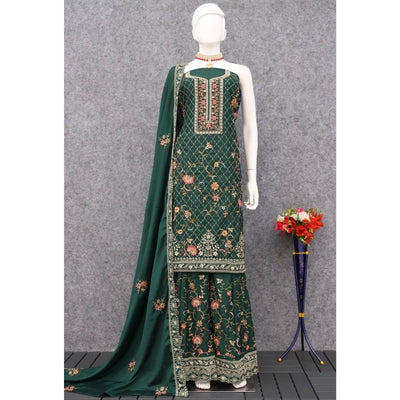 green-floral-embroidered-pure-silk-unstitched-salwar-suit