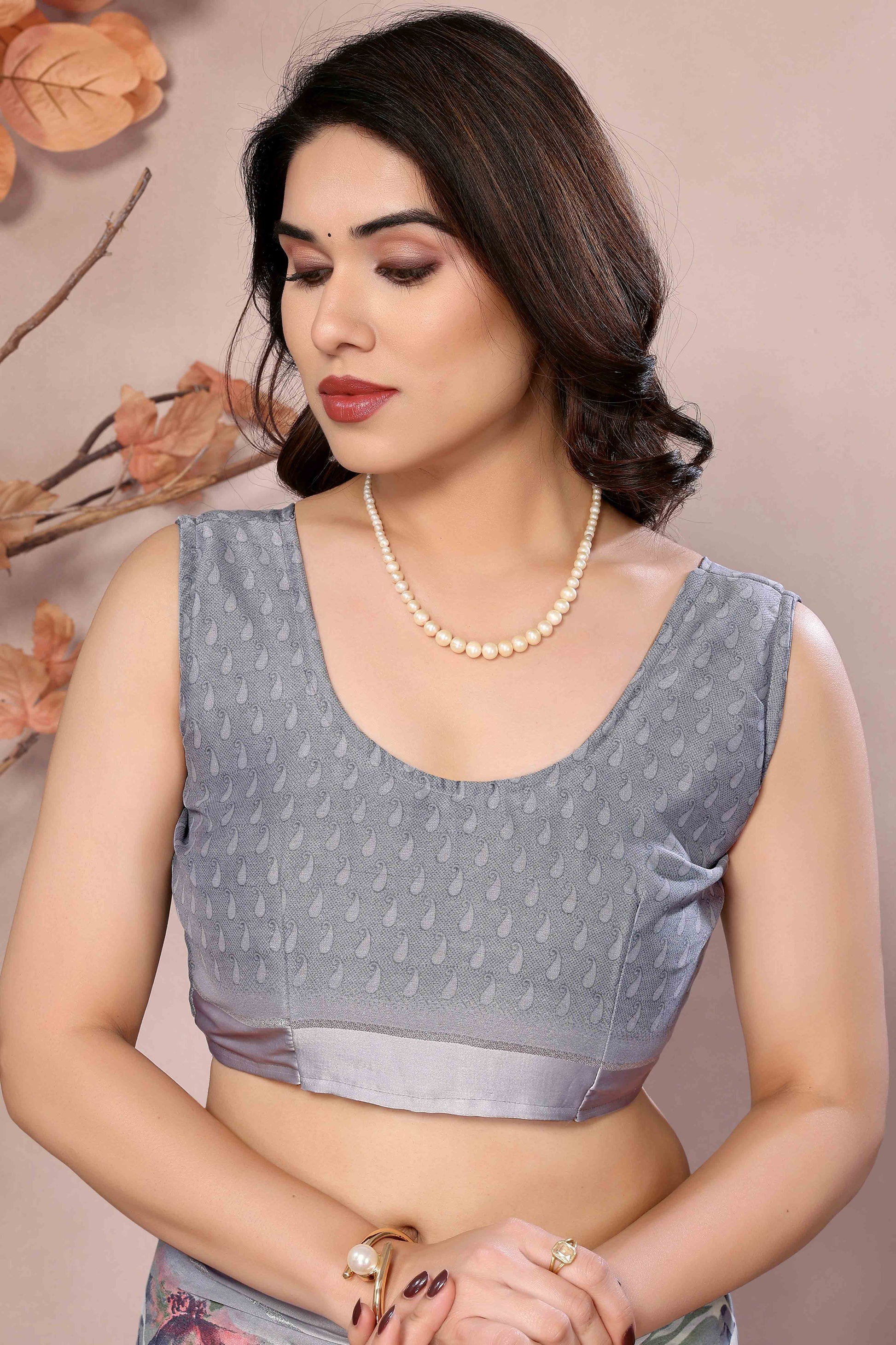 grey-floral-printed-satin-saree-2