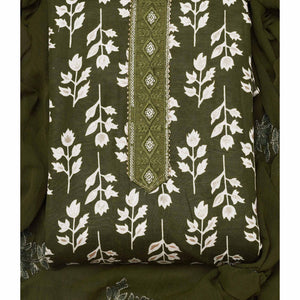 green-foil-printed-cotton-blend-dress-material-1