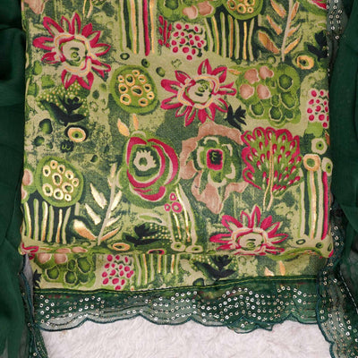 green-foil-printed-with-sequins-work-cotton-blend-dress-material