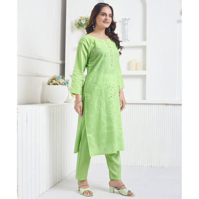 green-printed-pure-cotton-salwar-suit-with-mirror-work