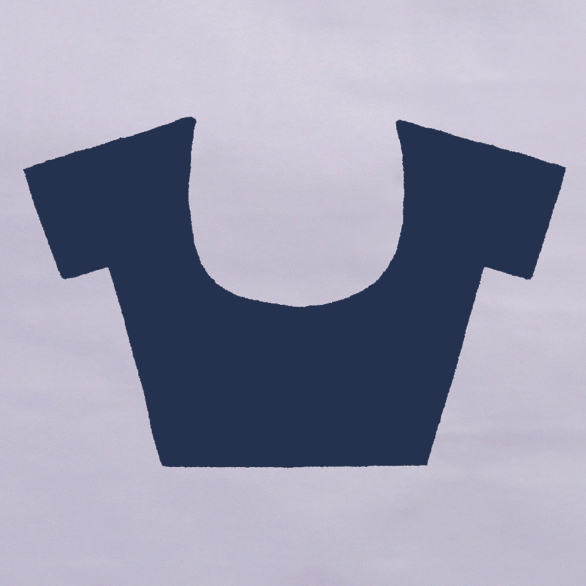 Dark Blue Floral Printed Georgette Saree