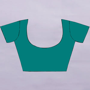 green-floral-printed-georgette-saree-10