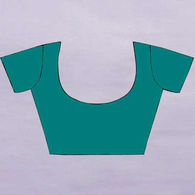 green-floral-printed-georgette-saree-10