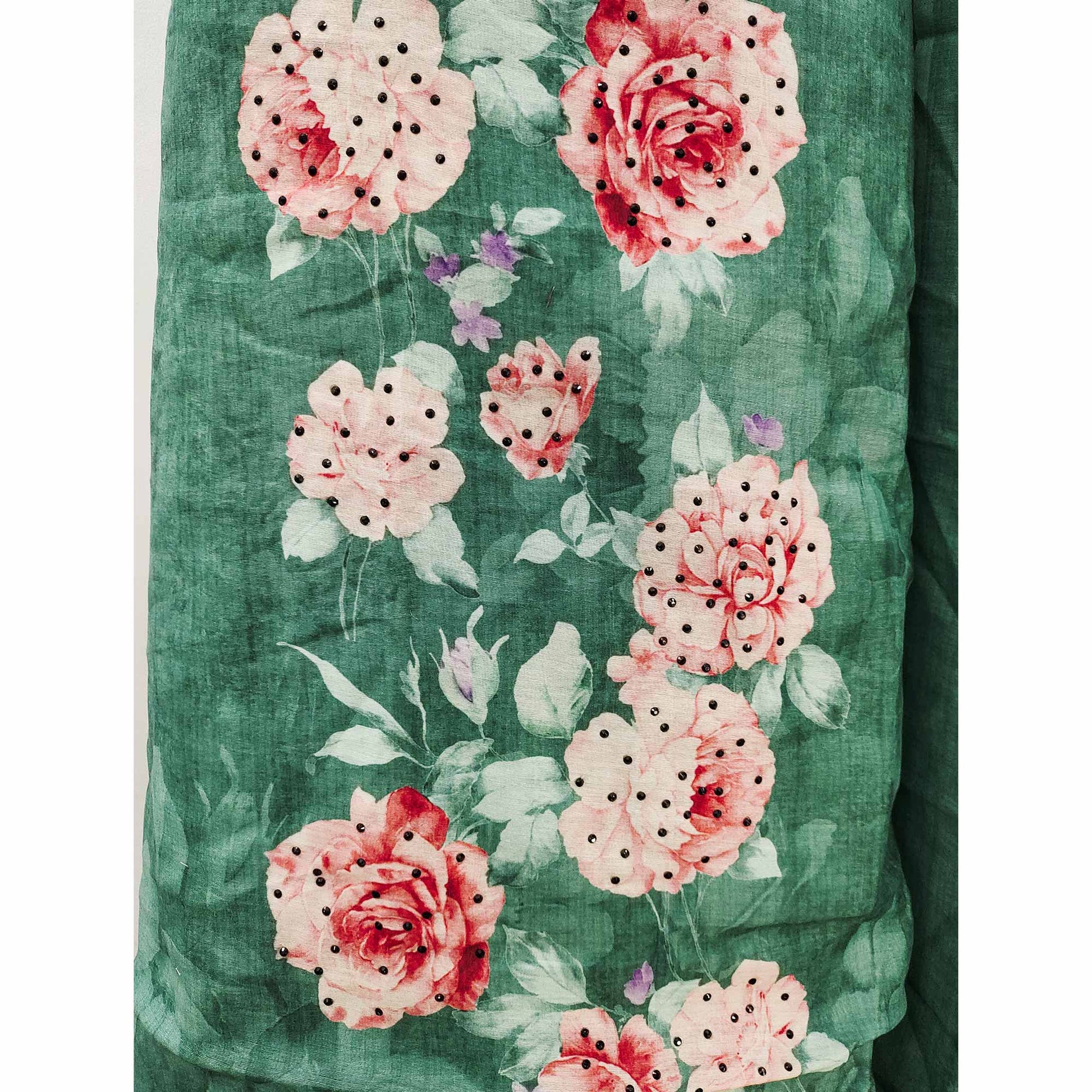 green-floral-printed-chanderi-dress-material-4