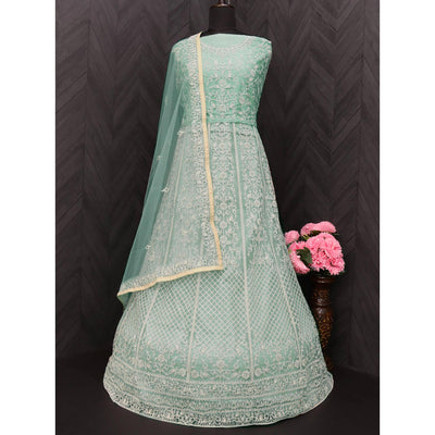 green-floral-embroidered-net-semi-stitched-anarkali-suit-1