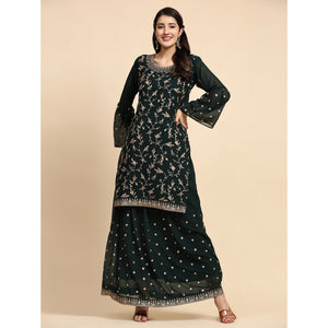 green-floral-embroidered-georgette-semi-stitched-suit-1