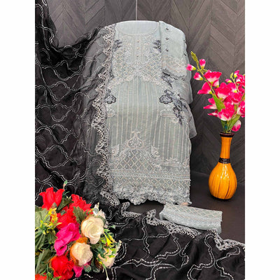 grey-floral-embroidered-organza-semi-stitched-pakistani-suit-1