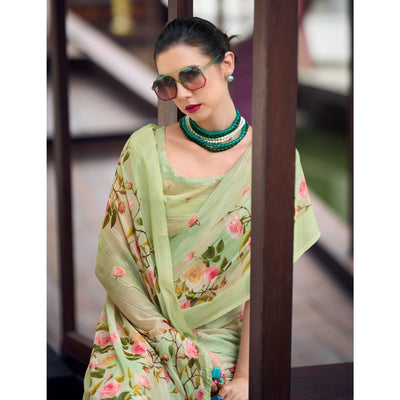 green-floral-digital-printed-georgette-saree-20