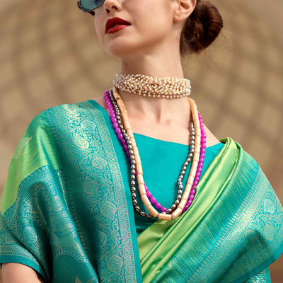 cream-digital-printed-satin-saree-1