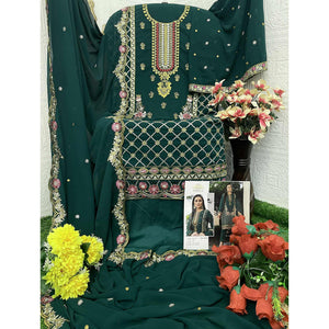 green-floral-sequins-embroidered-georgette-semi-stitched-pakistani-suit-1
