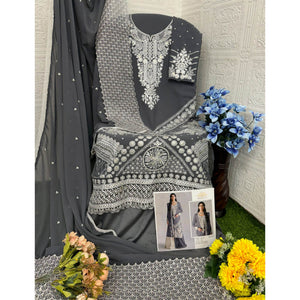 grey-embroidered-georgette-pakistani-dress-material